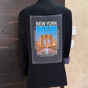 Upcycled Billy London New York Unisex Suitcoat Size Men's 40R